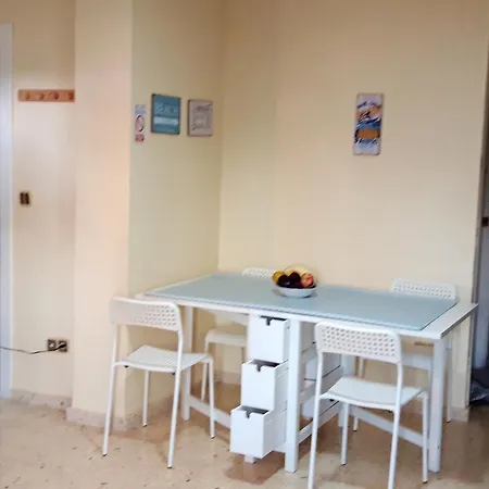With One Bedroom In With Shared Pool And Furnished Balcony 400 M From The Beach Апартаменты *